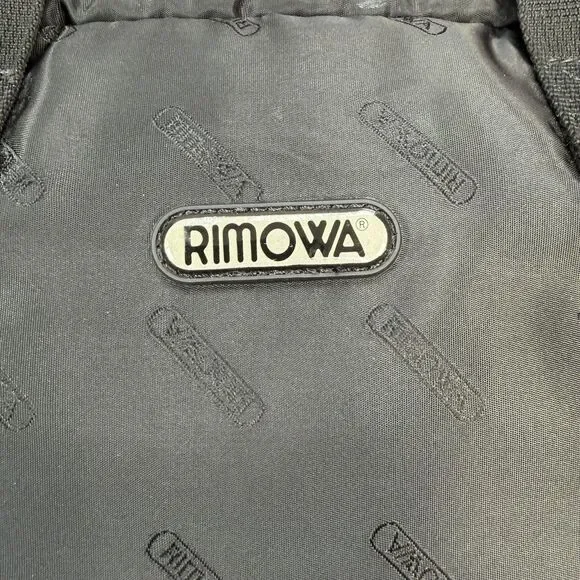 Rimowa Nylon Laptop Soft Case Briefcase Document Bag Black Approx 12x15x3 Travel - Picture 4 of 13